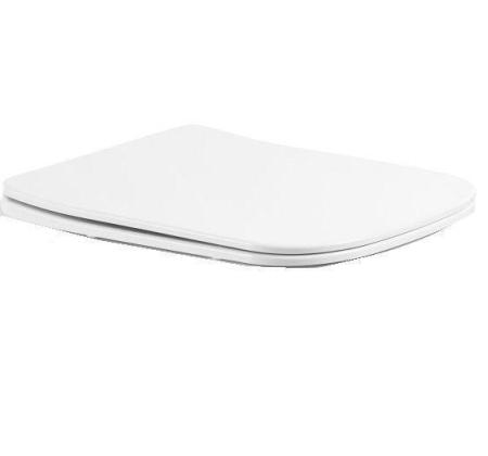 Belbagno ALPINA BB132SC Сиденье белое с металлическими креплениями и с системой Soft close