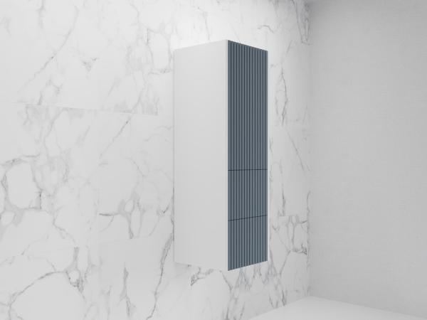 Пенал Style Line Стокгольм 360 см подвесной 2 ящика графит софт