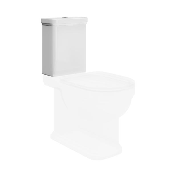 Бачок для унитаза Kerama Marazzi POMPEI ПОМПЕИ PO.cis.01 белый глянцевый