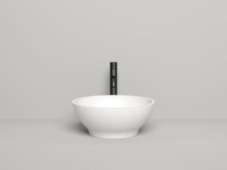 Раковина Salini GLORIA 03 S-Stone покраска RAL матовая 42x42 1102203MF накладная