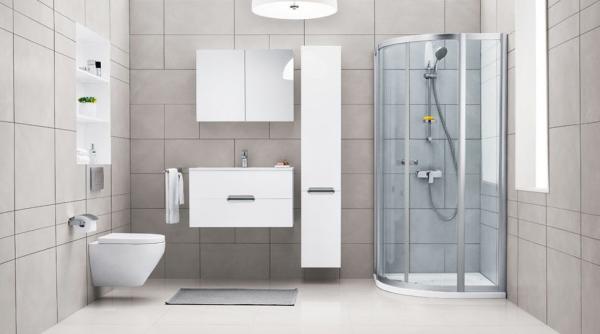 Зеркальный шкаф Am.Pm Spirit M70MCX0801WG 80 см с подсветкой.цвет белый глянец