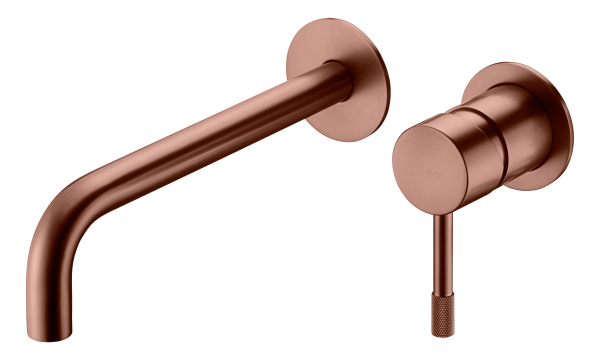 Смеситель для умывальника Boheme из стены, Uno. Brushed Bronze 465-BRB