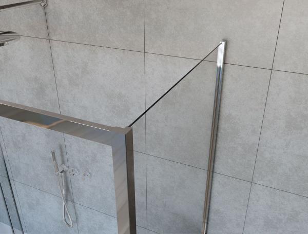 Душевой уголок Vincea Garda VSR-1G21017CH, 1700*1000, хром, стекло шиншилла