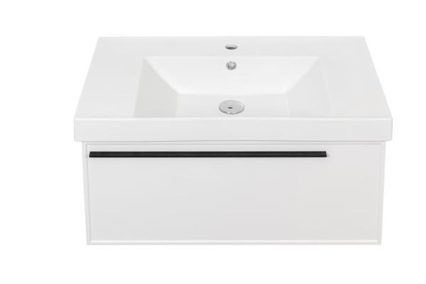 Тумба под раковину LA FENICE Elba Bianco белая 80 FNC-01-ELB-B-80 белый матовый