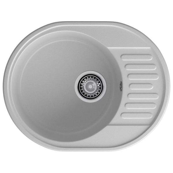 Кухонная мойка GranFest QUARZ 58, серый