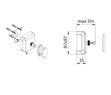Сушилка для белья FIXSEN HOTEL FX-31025, хром