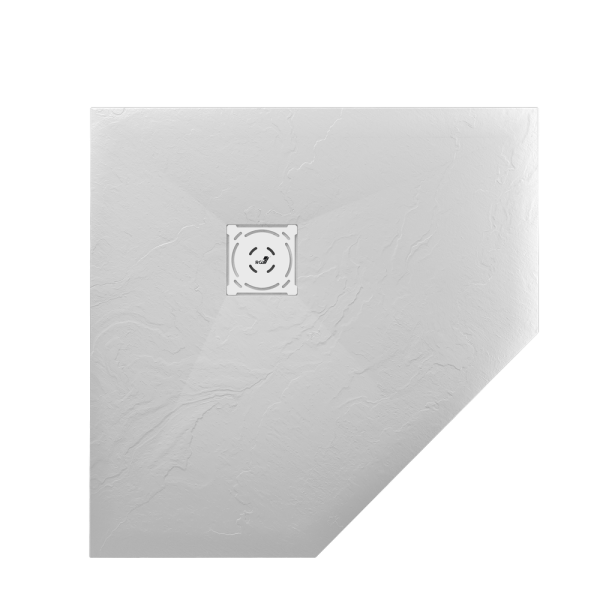 Душевой поддон трапеция RGW ST/T-W Белый 1000x1000 16155100-01 литьевой мрамор