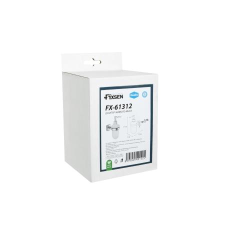 Дозатор жидкого мыла FIXSEN KVADRO FX-61312, хром