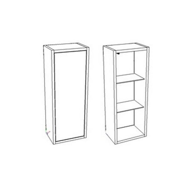 Шкаф подвесной Corozo Гольф 25 универсальный, сонома