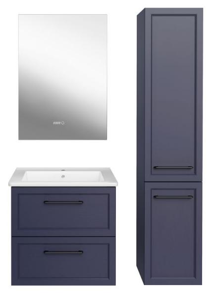 Тумба ASB-Mebel Белмонти 65 Софт синий подвесная под умывальник Оскар 65