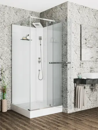 Душевая кабина СeruttiSPA МИМИ (MIMI) 90T (90x90x215-225)