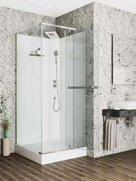 Душевая кабина СeruttiSPA МИМИ (MIMI) 90T (90x90x215-225)