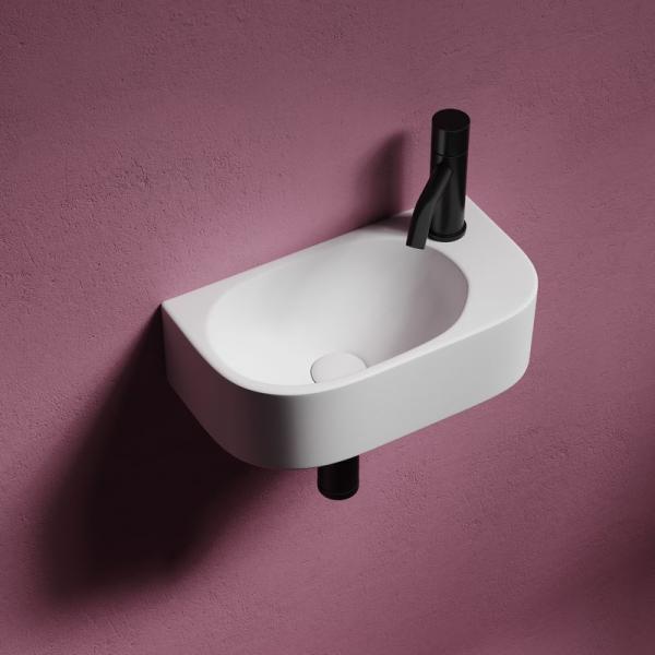 Раковина Ceramicanova Element CN6066L 400x215x120 чаша слева