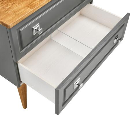 Тумба под раковину ASB-Woodline Каталина 80 "Grey"
