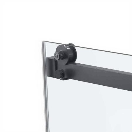 Душевая дверь Vincea Como Soft VDS-1CS110CLGM, 1100, вороненая сталь, стекло прозрачное