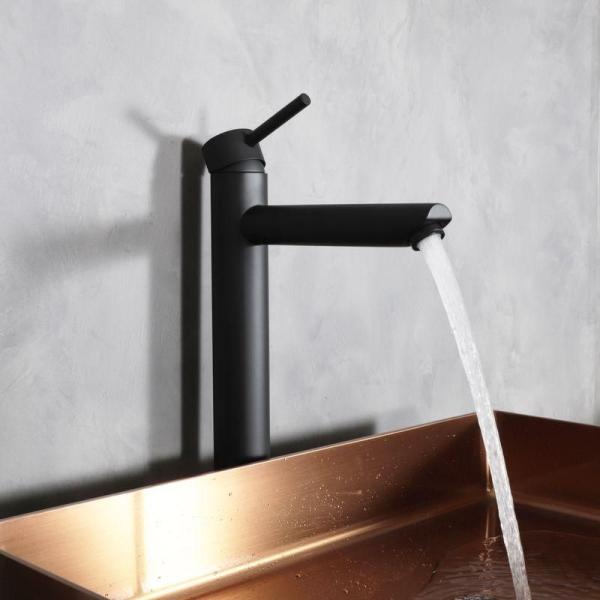 Смеситель Gid Berlin SS080-BM-D для раковины Черный матовый