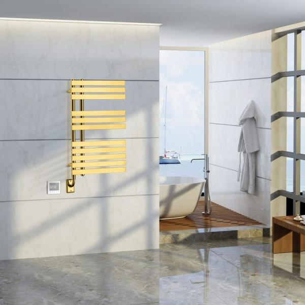 Полотенцесушитель электрический Boheme Venturo 721-G 500х898 Gold