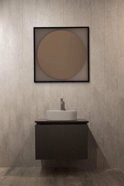 Зеркало Silver Mirrors Mone 800х800 теплый свет 3000К, бегущая подсветка, бесконтактный сенсор