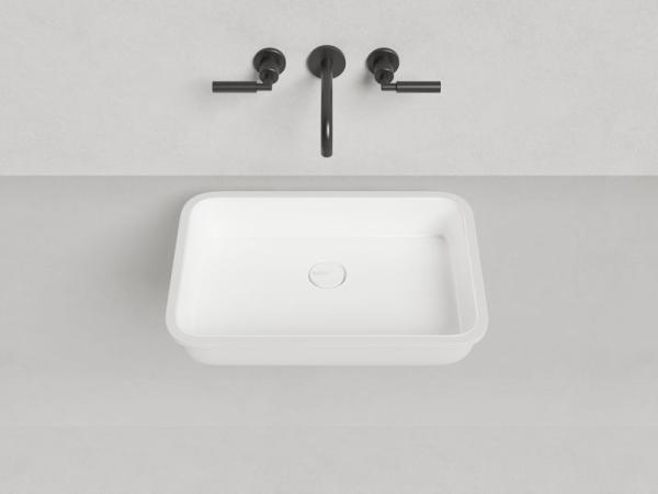 Раковина Salini MAREA 09 RAL S-Stone покраска RAL матовая 55x38 1802209MF встраиваемая