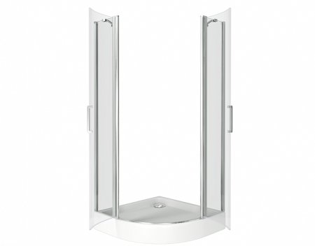 Душевой угол GOOD DOOR Pandora R-80-T-CH 80x80 см