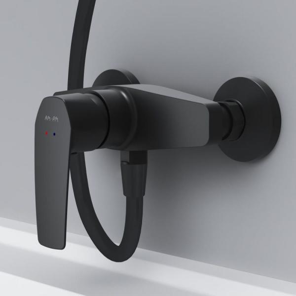 Набор для ванной комнаты 2 в 1 AM.PM Gem F42890A24 чёрный