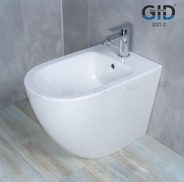 Биде Gid BDN-36 56 см напольное белый