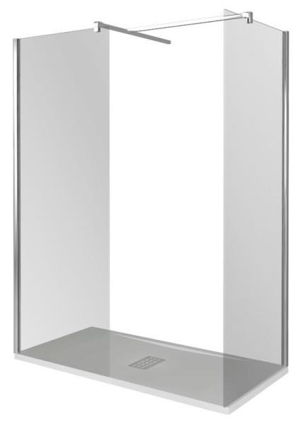 Душевой уголок GOOD DOOR WALK IN SP+P-90-C-CH 90x90 прозрачное