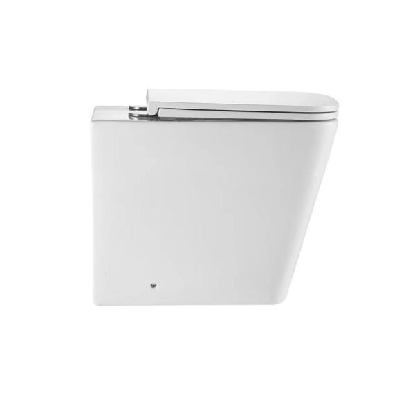 Унитаз Gid TRS-264 приставной безободковый Белый