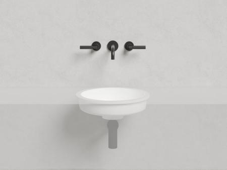 Раковина Salini MAREA 05 S-Stone матовая 42x42 1802205M встраиваемая