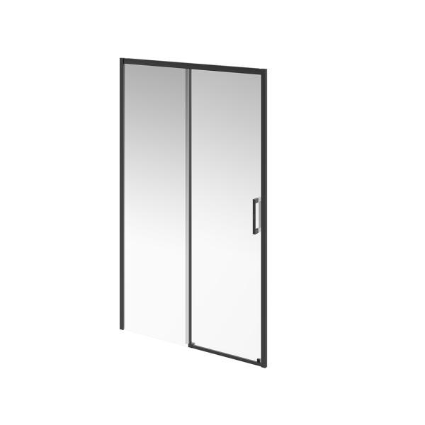Душевая дверь Kerama Marazzi VETRO ВЕТРО VE.120.SD.BLK.M раздвижные, 120х195, матовый черный
