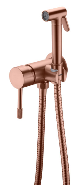 Смеситель гигиенический Boheme Uno. Brushed Bronze 467-BRB