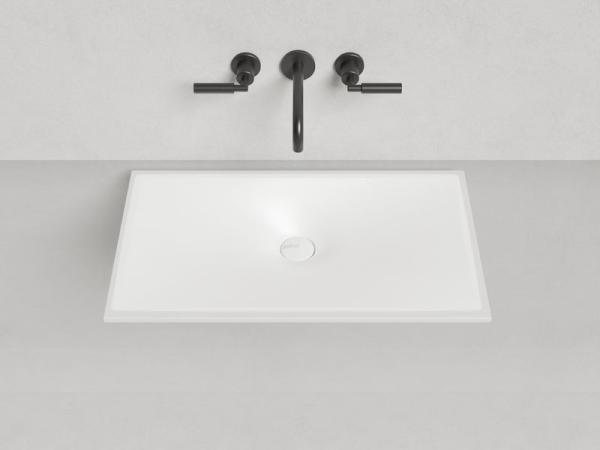 Раковина Salini MAREA 13 RAL S-Stone покраска RAL матовая 70x40 1802213MF встраиваемая