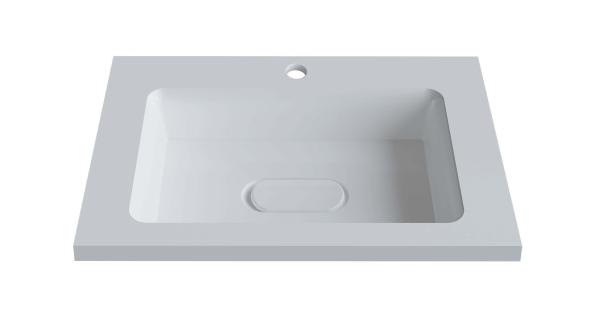 Раковина Uperwood Modul 65 см, прямоугольная