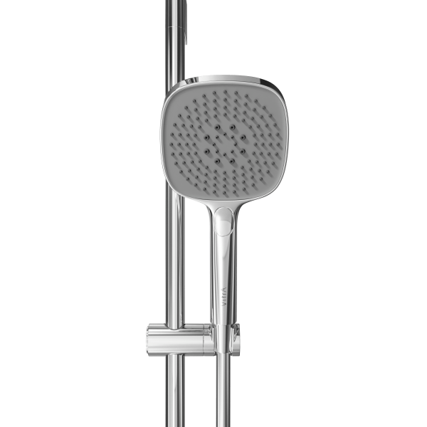 Душевая стойка VitrA Core Square A45917EXP с ручным душем без смесителя хром