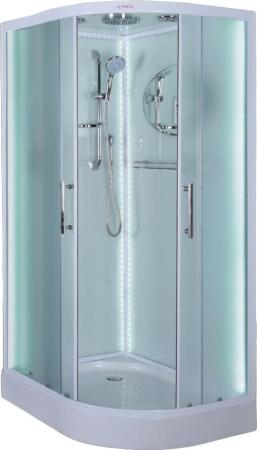 Душевая кабина Esbano Led ES-L115CR L/R, 115x85 см