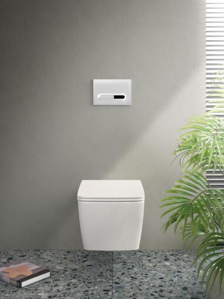 Унитаз VitrA Metropole Rim-Ex 7672B003-0075 безободковый подвесной (сиденье отдельно)