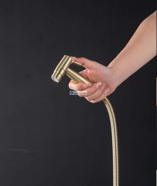 Гигиенический душ Gappo G7206-3 встраиваемый золото сатин