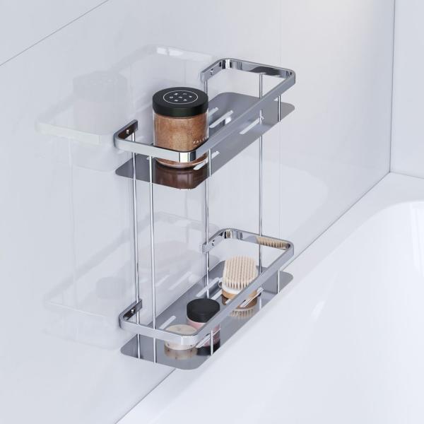 Полка для душа AM.PM Sense L A7453200 хром 34 см