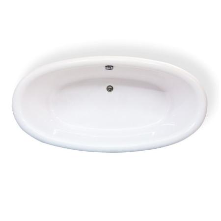 Ванна AquaStone Оливия ножки золото 180х90 иск. камень