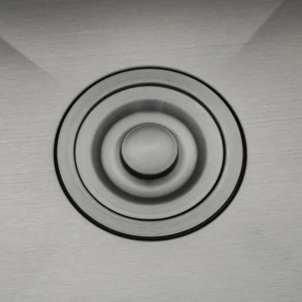 Кухонная мойка Gappo GS8350-6  830x500x215mm 0.8мм с коландером Черный