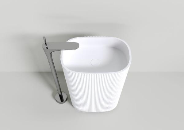 Раковина NT BAGNO NT701 BELLO 550x360 искусственный камень