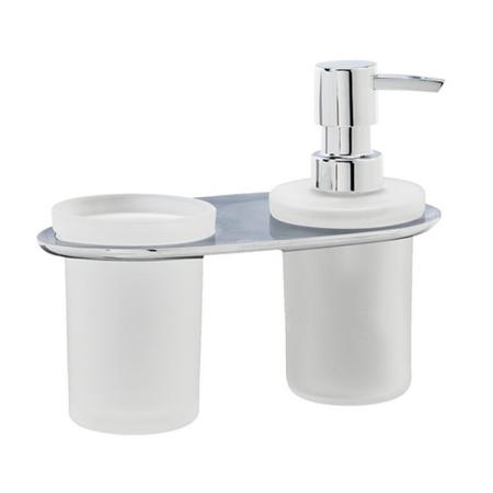 Стакан для зубных щеток Wasserkraft Kammel K-8389 с дозатором