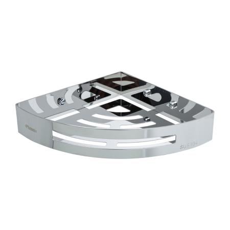 Полка FIXSEN HOTEL FX-31003A, металличеcкая угловая хром