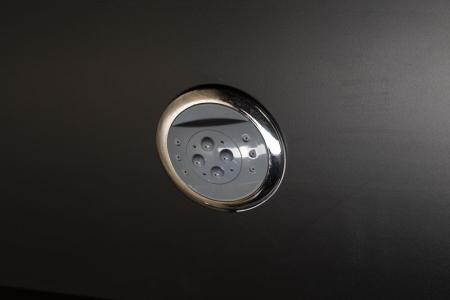 Душевая кабина Niagara NG-6708-14BKTG 900х900х2100-2400 высокий поддон 40см стекло прозрачное черные профиля