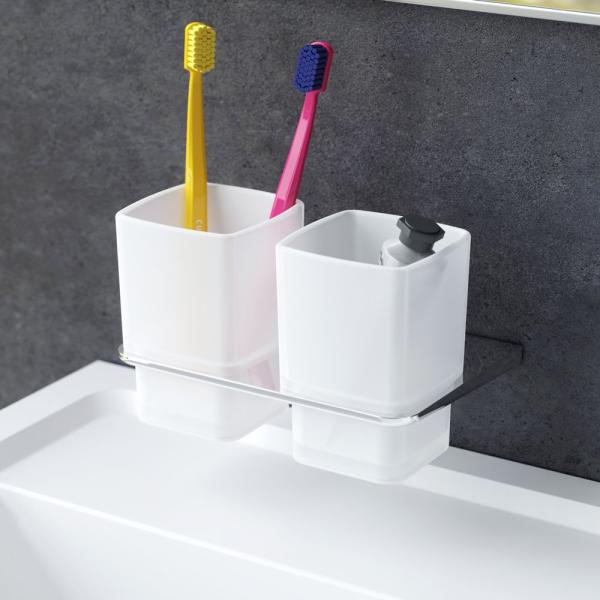 Стакан для зубных щеток 2-й AM.PM Inspire 2.0 A50A343400 хром