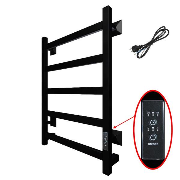 Полотенцесушитель Тругор Пэк сп 20 кв 60х50 черный ВГП электрический