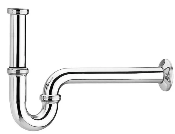 Hansgrohe U-образный сифон для раковины 1 1/4", цвет хром