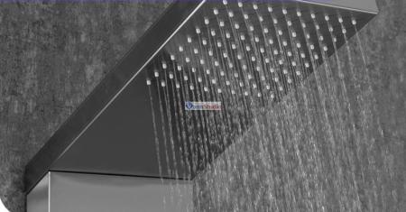 Душевая панель Frap F24005-5 сатин для ванны