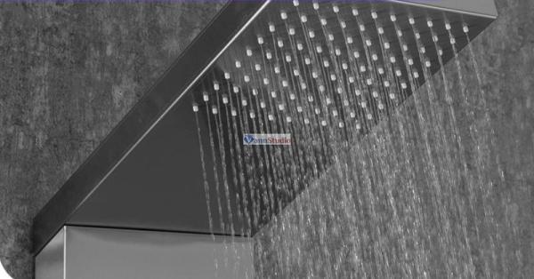 Душевая панель Frap F24005-5 сатин для ванны