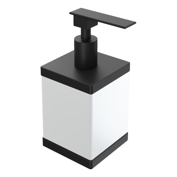 Диспенсер Boheme настольный Qubic Black 10969-B